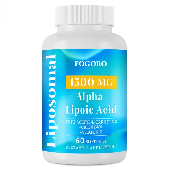 Fogoro Alpha Lipoic Acid Dietary Supplement 1500mg