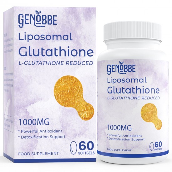 GENOBBE Liposomal Glutathione 1500 MG Dietary Supplement