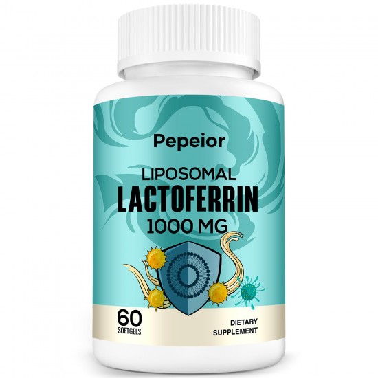 Pepeior Dietary Supplement Liposomal Bovine Lactoferrin 1000 mg