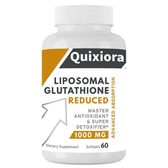 Quixiora Dietary Supplement 1400 mg Liposomal Glutathione