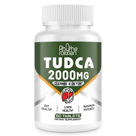 Rhytherolixian Dietary Supplement TUDCA Liver Supplements 2000mg