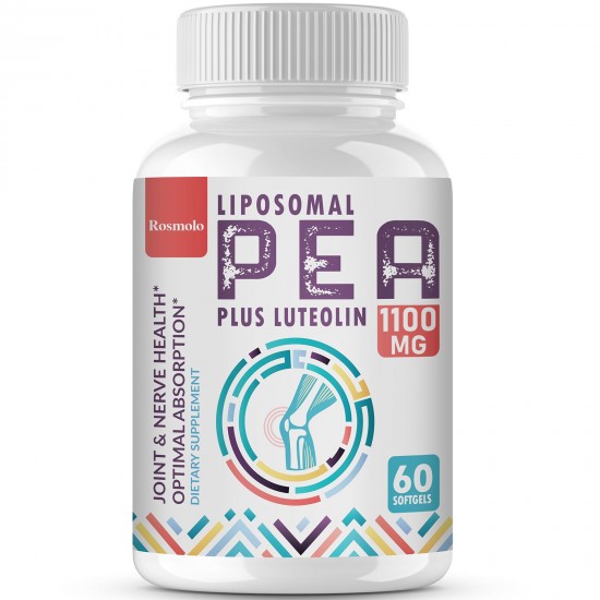 Rosmolo Dietary Supplement Liposomal Palmitoylethanolamide 1000 mg + Luteolin 100 mg