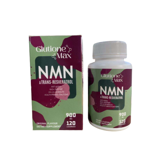 GlutioneMax NMN + Resveratrol Lozenges Dietary Supplement Capsules